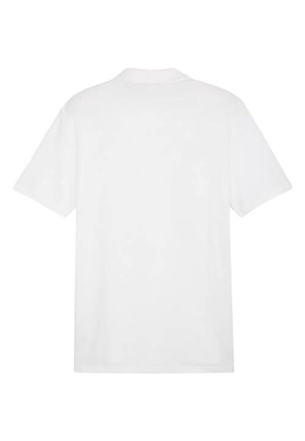 Koszulka sportowa męska Puma Team Goal Casuals. Typ kołnierza: polo. Kolor: biały. Styl: sportowy