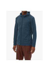 Bluza polarowa męska Vaude Neyland Hiking Hoody. Kolor: zielony. Materiał: polar