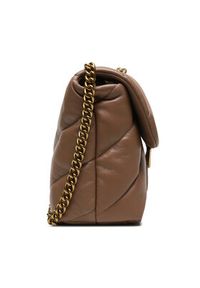 Pinko Torebka Love Classic Puff Cl AI 23-24 100038 A0F2 Brązowy. Kolor: brązowy. Materiał: skórzane