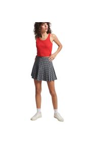 Stylowa koszulka sportowa damska Superdry Vintage Crop. Kolor: wielokolorowy. Materiał: bawełna