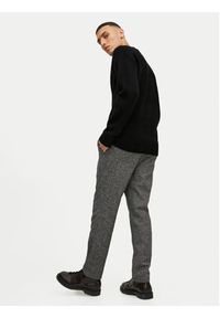 Jack & Jones - Jack&Jones Sweter Rollie 12215468 Czarny Relaxed Fit. Kolor: czarny. Materiał: syntetyk #6