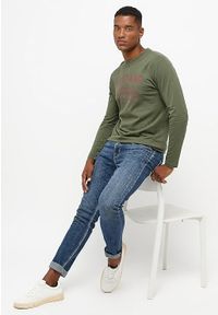 Męskie Spodnie Jeansowe Mustang Style Boston Slim Denim Blue 1014706 5000 883 #3
