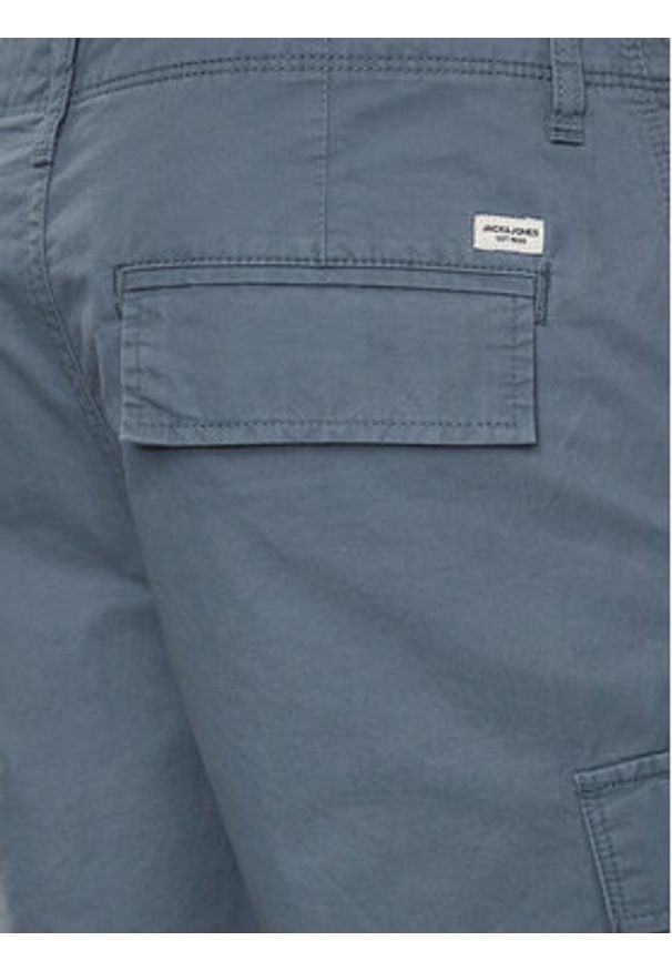 Jack & Jones Szorty materiałowe Jpstcole 12253222 Niebieski Loose Fit. Kolor: niebieski. Materiał: bawełna