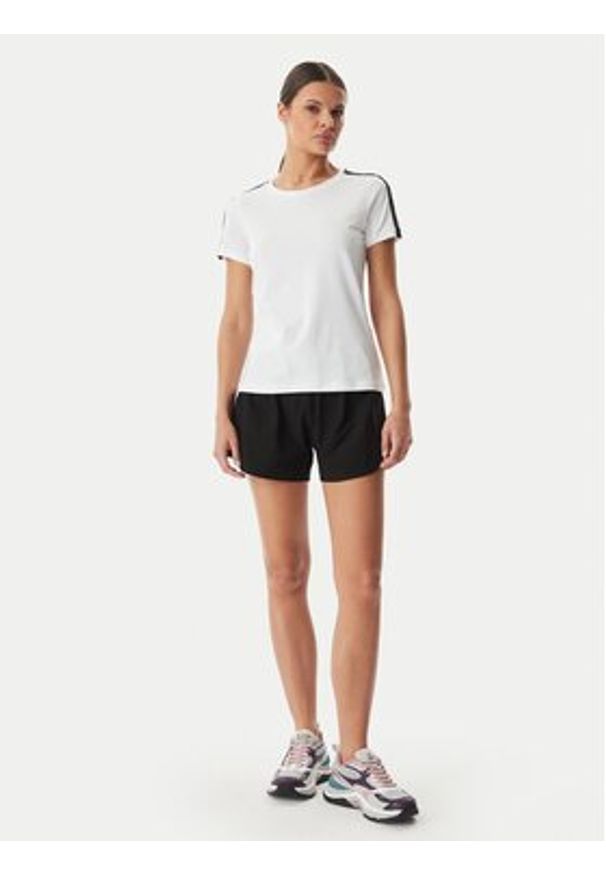 EA7 Emporio Armani T-Shirt 7W001490 AF10373 U0002 Biały Regular Fit. Kolor: biały. Materiał: bawełna