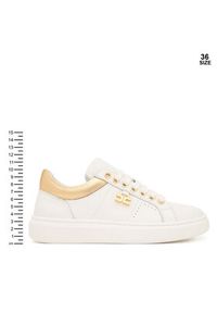 Elisabetta Franchi Sneakersy F4A9-E0506-0092 D Biały. Kolor: biały. Materiał: materiał #8