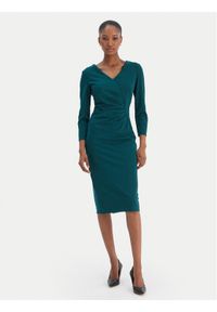 Rinascimento Sukienka koktajlowa CFC0126655003 Zielony Slim Fit. Kolor: zielony. Materiał: syntetyk. Styl: wizytowy #1