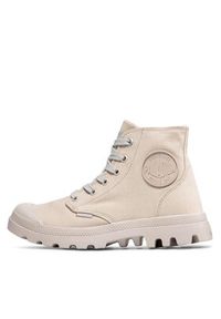 Palladium Trapery Pampa Hi Mono U 73089-056-M Beżowy. Kolor: beżowy. Materiał: materiał