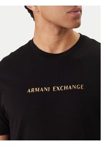 Armani Exchange T-Shirt XM002827 AF12308 UC001 Czarny Regular Fit. Kolor: czarny. Materiał: bawełna #4