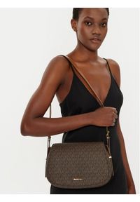 MICHAEL Michael Kors Torebka Lydia 30R5GL0M2B Brązowy. Kolor: brązowy. Materiał: skórzane #1