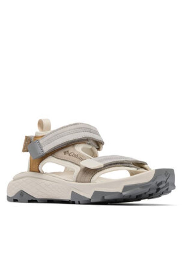 columbia - Columbia Sandały Peakfreak Rush Leather 2121261 Brązowy. Kolor: brązowy. Materiał: materiał