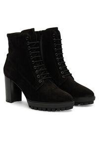 HÖGL Botki 0-187832-01000 Czarny. Kolor: czarny. Materiał: zamsz, skóra #3
