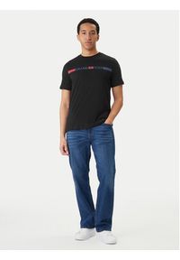 TOMMY HILFIGER - Tommy Hilfiger T-Shirt Brand Love MW0MW42368 Czarny Regular Fit. Kolor: czarny. Materiał: bawełna #2