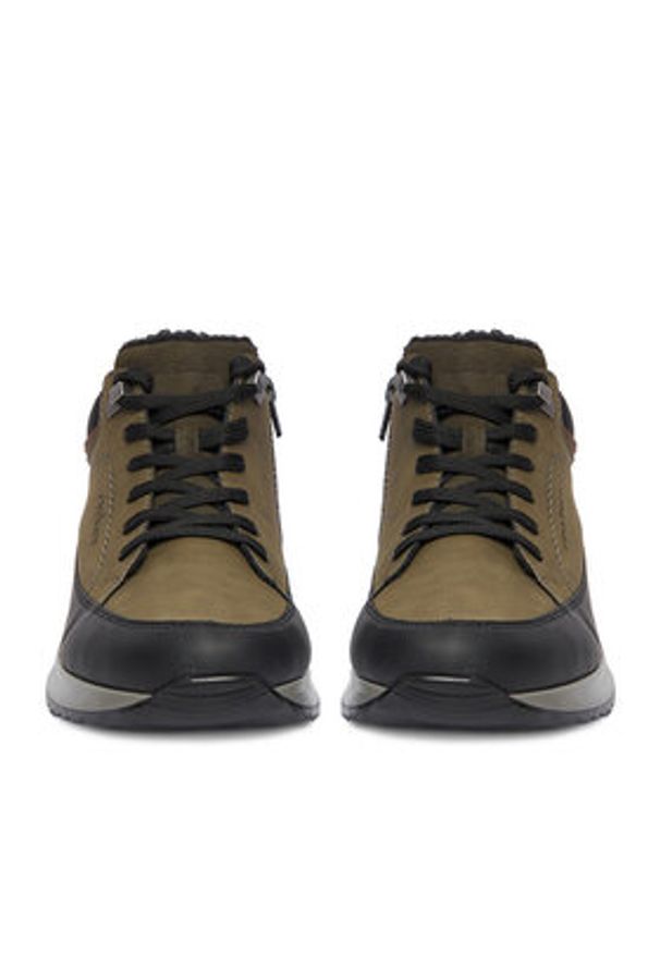 Rieker Sneakersy CEO-16125-54 Zielony. Kolor: zielony. Materiał: skóra