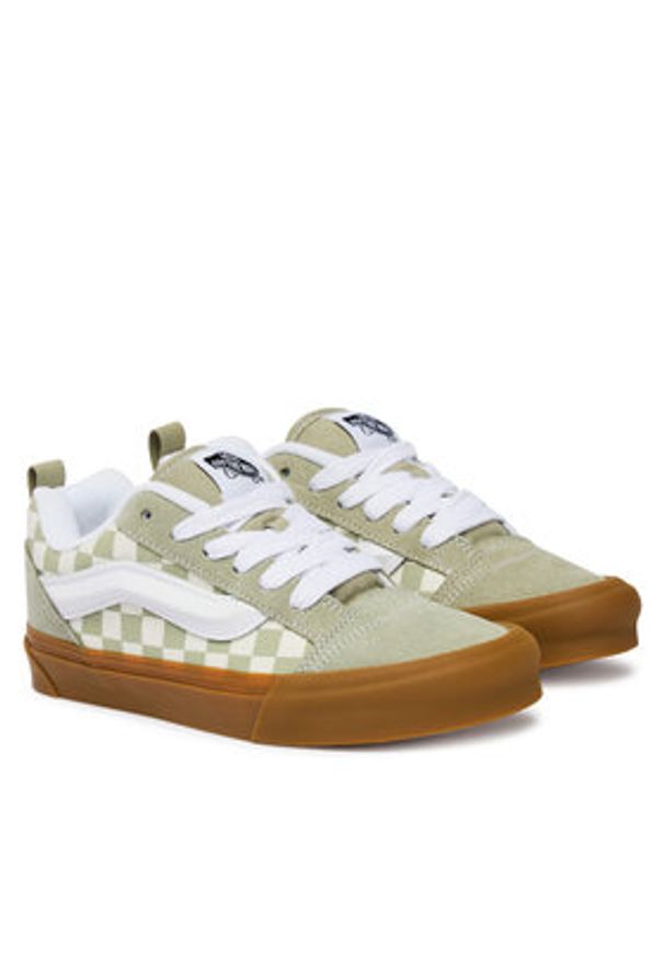 Vans Tenisówki Knu Skool VN000D2TFSG1 Zielony. Kolor: zielony. Materiał: skóra, zamsz