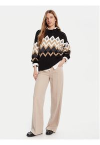 Barbour Sweter Cecelia LKN1676MI11 Czarny Relaxed Fit. Kolor: czarny. Materiał: bawełna #2