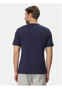 Reebok T-Shirt 100220202 Granatowy Relaxed Fit. Kolor: niebieski. Materiał: bawełna #3