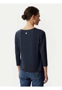 JOOP! Bluzka 263Je32Tamina 30103280 Granatowy Slim Fit. Kolor: niebieski. Materiał: wiskoza #4