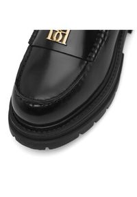 Badura Loafersy PAOLA-112890 Czarny. Kolor: czarny. Materiał: lakier, skóra #6