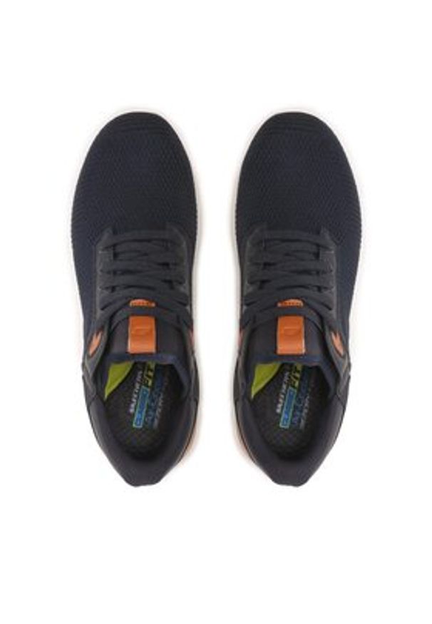 skechers - Skechers Sneakersy Lasiter 210406/NVY Czarny. Kolor: czarny. Materiał: materiał