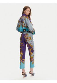 Versace Jeans Couture Kurtka jeansowa 78HAS4P0 Kolorowy Relaxed Fit. Materiał: bawełna. Wzór: kolorowy #5