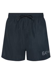 EA7 Emporio Armani Szorty kąpielowe 7M002000 AF13049 MC026 Czarny Regular Fit. Kolor: czarny. Materiał: syntetyk #2