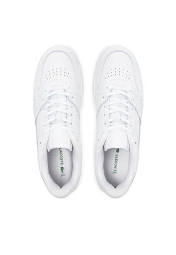 Lacoste Sneakersy 748SMA0097 Biały. Kolor: biały. Materiał: skóra