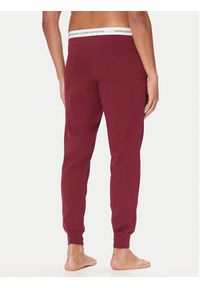 United Colors of Benetton - United Colors Of Benetton Spodnie piżamowe 30964F00V Bordowy Regular Fit. Kolor: czerwony. Materiał: bawełna