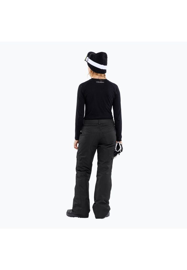 Spodnie snowboardowe damskie Volcom Bridger Ins. Kolor: czarny. Sezon: zima. Sport: snowboard