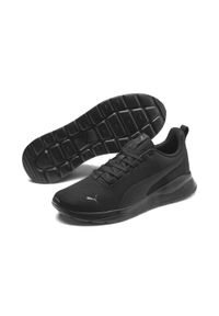 Puma - Buty sportowe Anzarun Lite PUMA Black. Zapięcie: sznurówki. Kolor: czarny. Materiał: materiał, tkanina, syntetyk. Szerokość cholewki: normalna. Sport: turystyka piesza