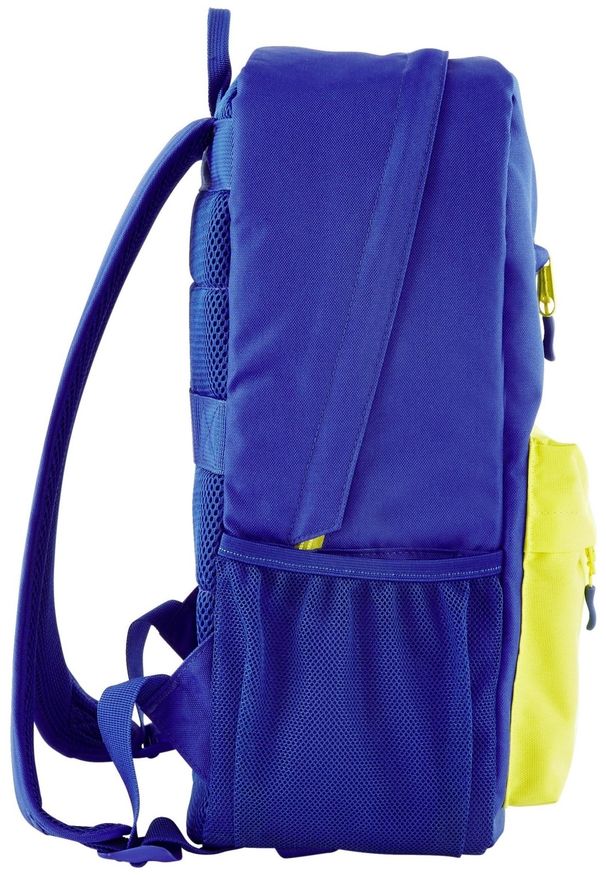 Plecak HP Campus 7J596AA niebieski. Kolor: niebieski. Materiał: materiał. Wzór: paski. Styl: casual, elegancki