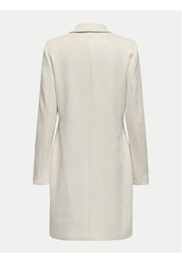 only - ONLY Płaszcz przejściowy Diane 15336518 Beżowy Regular Fit. Kolor: beżowy. Materiał: skóra