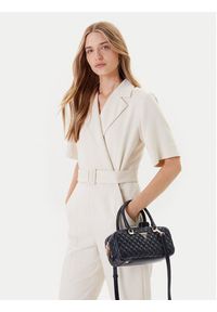 Guess Torebka HWEQG9 54105 Czarny. Kolor: czarny. Materiał: skórzane