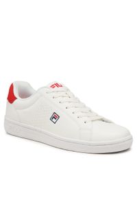Sneakersy Fila Crosscourt 2 F Low FFM0002.13041 White/Fila Red. Kolor: biały. Materiał: skóra