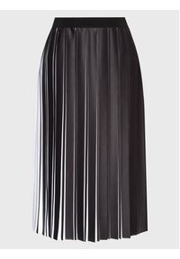 Ermanno Firenze Spódnica plisowana D42EO002EL0 Czarny Regular Fit. Kolor: czarny. Materiał: syntetyk #3