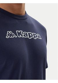 Kappa T-Shirt Feddu 311H7HW Granatowy Regular Fit. Kolor: niebieski. Materiał: bawełna #4