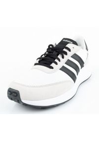 Adidas - Buty sportowe adidas Run 70s M GY3884 białe. Zapięcie: pasek. Kolor: biały. Materiał: guma, zamsz, materiał, skóra. Szerokość cholewki: normalna. Wzór: aplikacja. Sport: bieganie #6