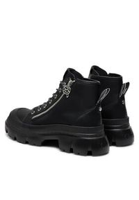 Karl Lagerfeld - KARL LAGERFELD Trapery KL43536 Czarny. Kolor: czarny. Materiał: skóra #4