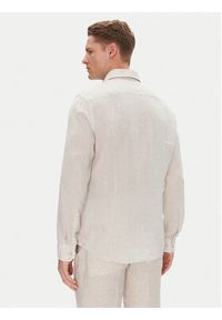 JOOP! Koszula 17 JSH-146Pai-W 30046075 Écru Slim Fit. Materiał: len
