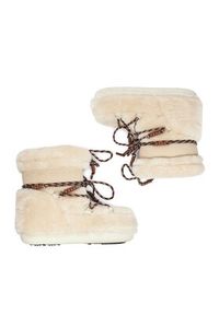 Roxy Śniegowce CEO-JY02985G-1 Écru. Materiał: materiał #3