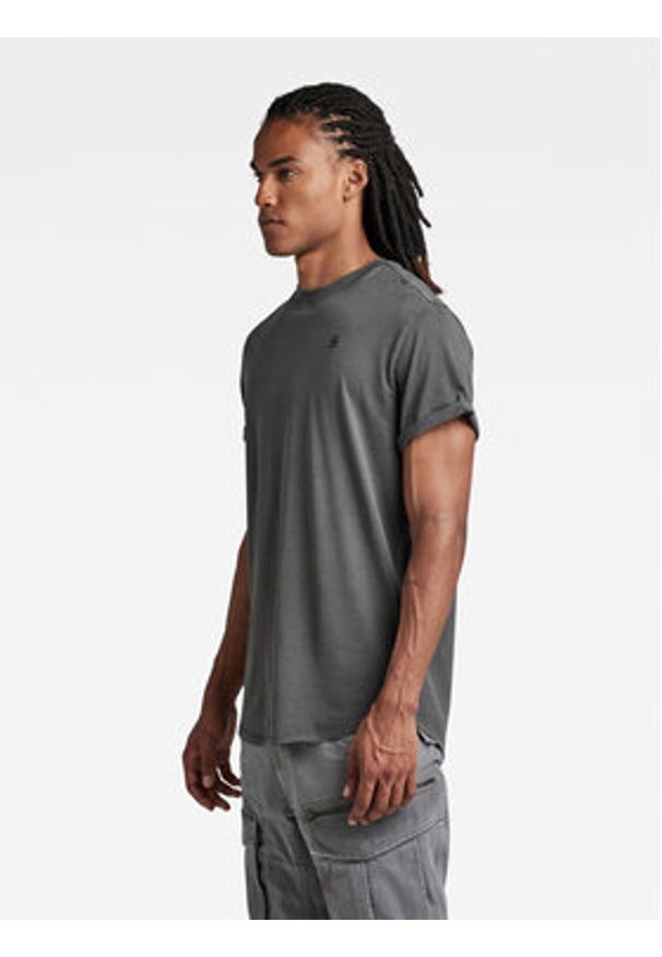 G-Star RAW - G-Star Raw T-Shirt D16396-2653-B564 Czarny Regular Fit. Kolor: czarny. Materiał: bawełna