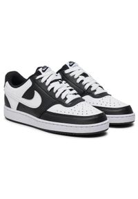 Buty damskie do chodzenia Nike Wmns Court Vision Lo NN. Zapięcie: sznurówki. Kolor: biały, czarny, wielokolorowy. Materiał: syntetyk, materiał. Szerokość cholewki: normalna. Model: Nike Court. Sport: turystyka piesza