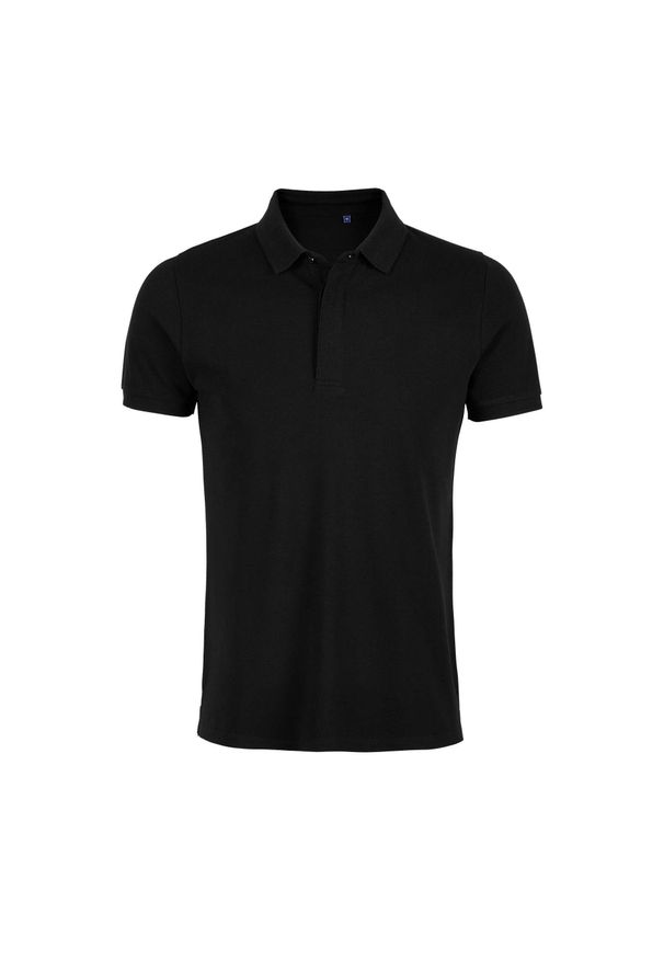 SOL'S - Polo Sol's Owen. Typ kołnierza: polo. Kolor: czarny. Materiał: bawełna. Długość rękawa: krótki rękaw. Długość: krótkie