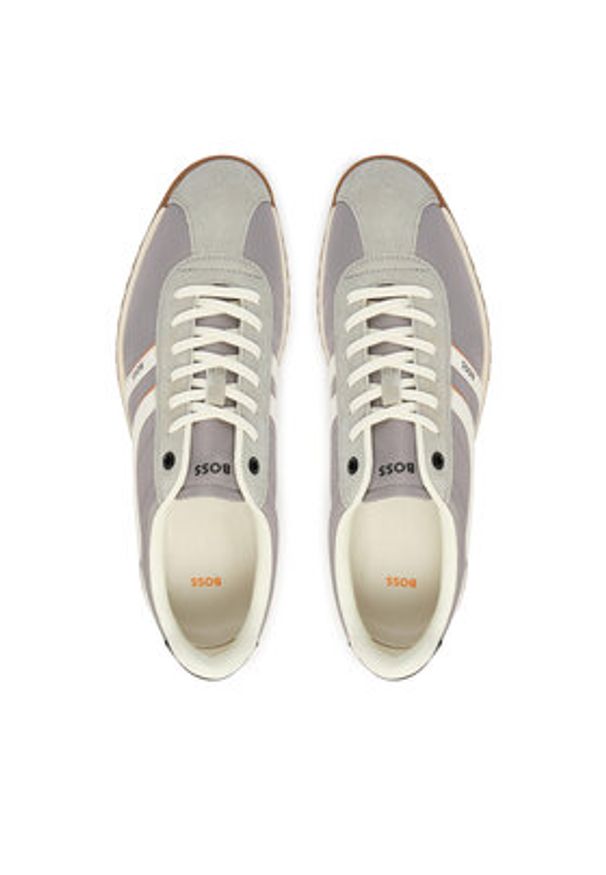 BOSS Sneakersy Zayn 50562818 Szary. Kolor: szary. Materiał: materiał
