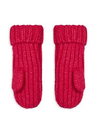 Ugg Rękawiczki dziecięce K Chunky Mitten 100030 Różowy. Kolor: różowy. Materiał: akryl, materiał #3