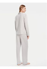 Lauren Ralph Lauren - LAUREN RALPH LAUREN Piżama ILN92453 Szary Regular Fit. Kolor: szary. Materiał: bawełna #3