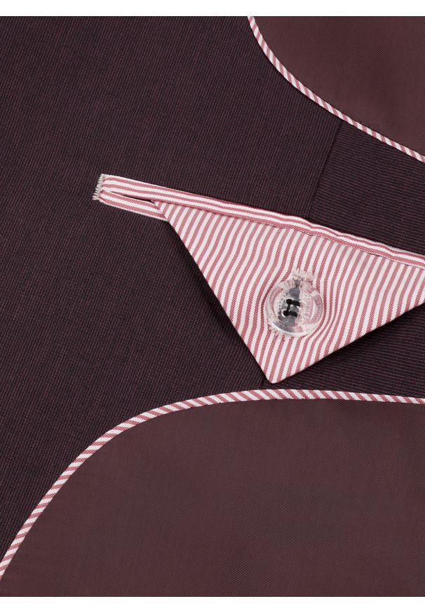 Pako Lorente - PAKO LORENTE – Marynarka garniturowa w kolorze burgundowym. Kolor: czerwony. Materiał: poliester, elastan, wiskoza. Wzór: gładki