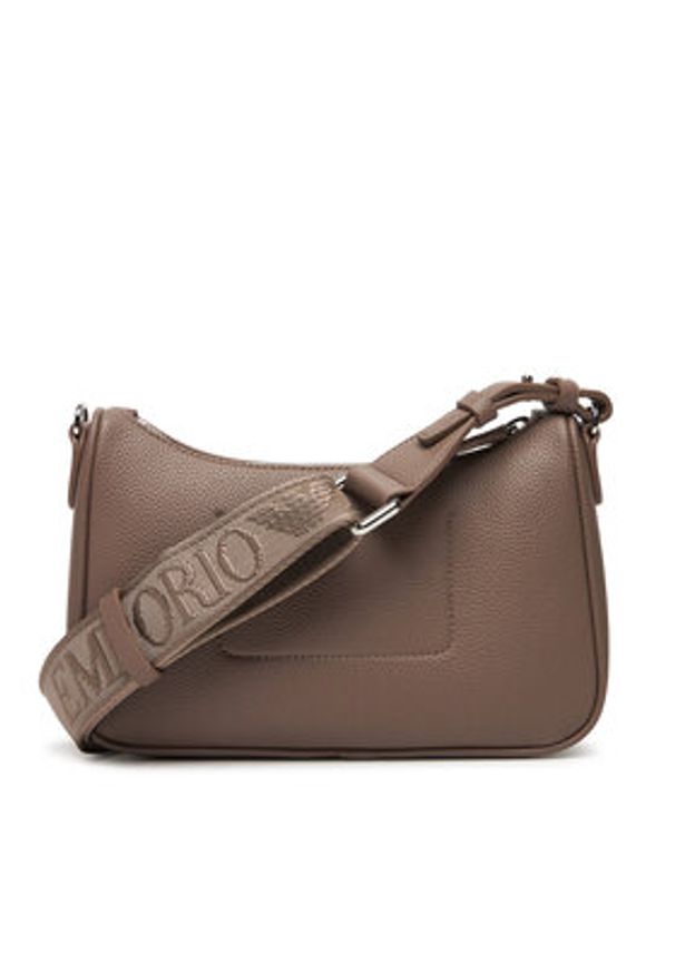 Emporio Armani Torebka EW000539 AF12036 M1057 Beżowy. Kolor: beżowy. Materiał: skórzane