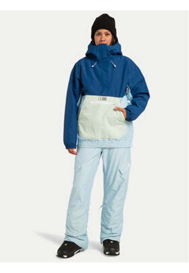 DC Shoes Kurtka snowboardowa Chalet Anorak ADJTJ03053 Niebieski Regular Fit. Kolor: niebieski. Materiał: syntetyk. Sport: snowboard