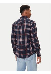 Barbour Koszula Crossfell MSH4995BL53 Granatowy Tailored Fit. Kolor: niebieski. Materiał: bawełna #3