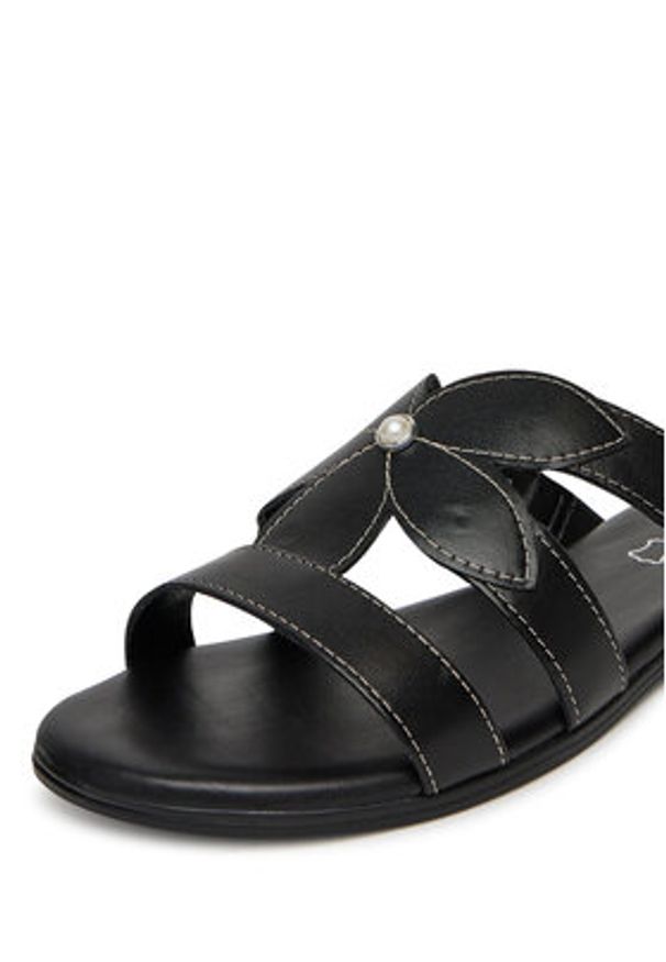 Lasocki Klapki RST-ARENA-69 Czarny. Kolor: czarny. Materiał: skóra